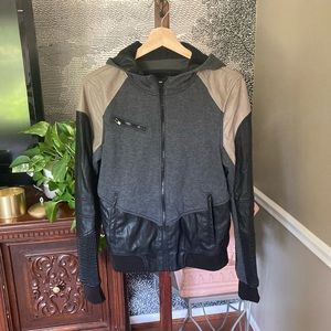 Blank NYC Zip Through Jacket with Hood